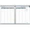 Monthly And Weekly Academic Calendar Planner, Black Suede Like Cover, 12 Months July-August, 7" X 9"